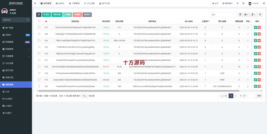 图片[17]-多语言4链授权盗u系统/海外质押授权源码/前端vue-十方源码网