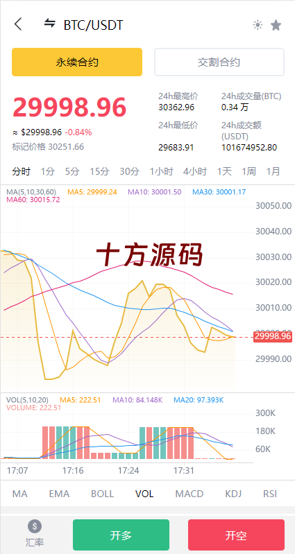 图片[4]-多语言交易所系统/永续交割合约交易/基金理财/锁仓质押-十方源码网