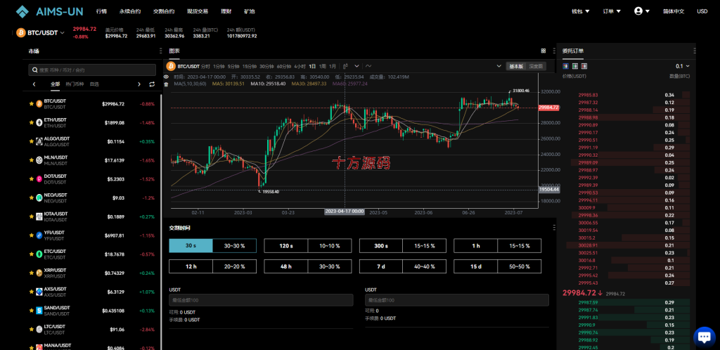 图片[16]-多语言交易所系统/永续交割合约交易/基金理财/锁仓质押-十方源码网