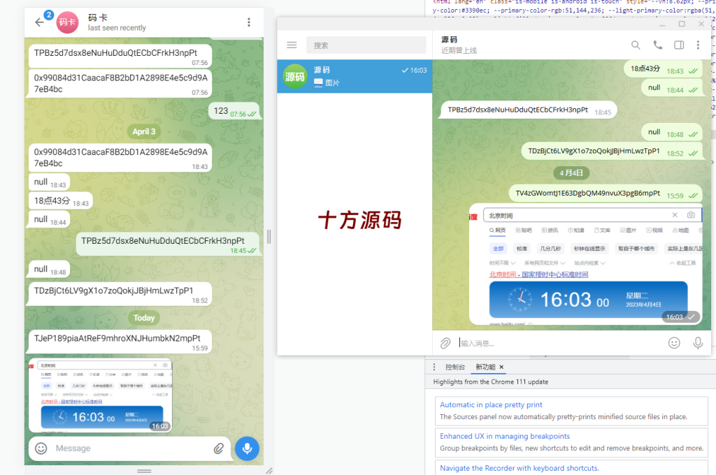 新中文版telegram/假电报/假飞机/假飞机系统/钱包地址自动生成/安卓苹果PC端/假飞机telegram源码-十方源码网