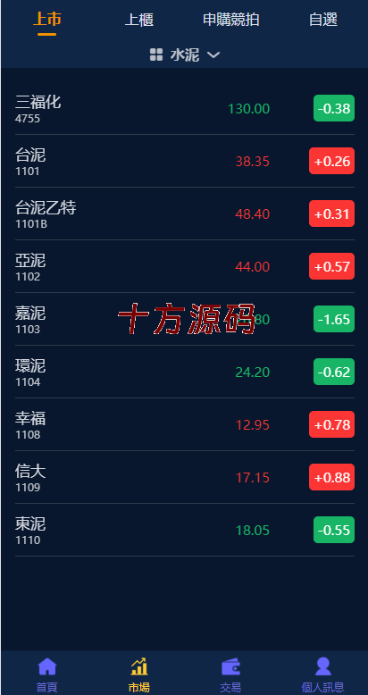 图片[2]-二开版台湾股票系统/申购折扣交易系统/股票配资源码-十方源码网